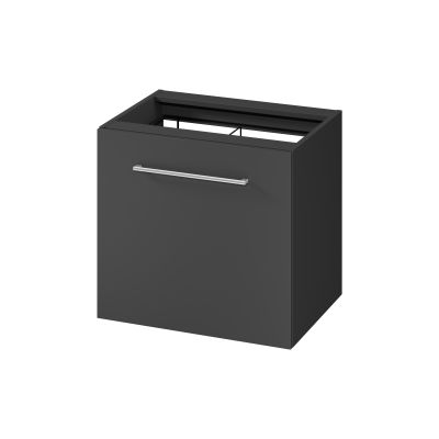 Cersanit Larga szafka 60x44,4x55,1 cm boczna wisząca antracyt S164-045