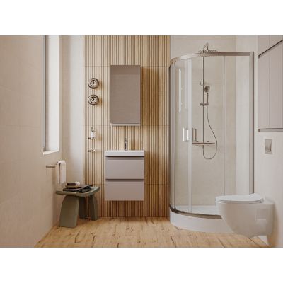 Cersanit Moduo umywalka z szafką 50 cm kaszmir S4013-007