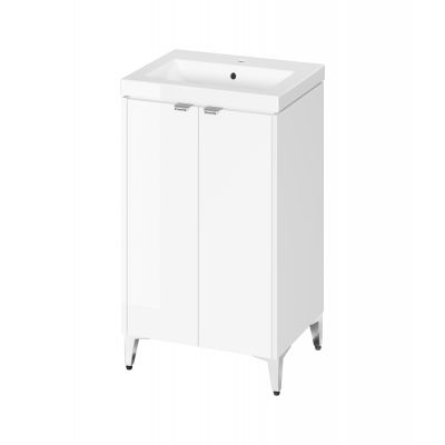 Cersanit Ovida umywalka z szafką 50 cm białą S4047-001