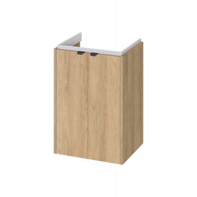 Cersanit Ovida umywalka z szafką 50 cm dąb S4047-004
