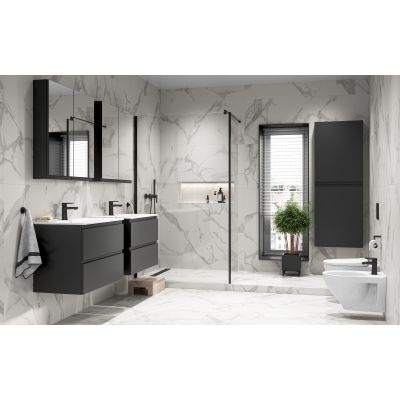 Cersanit Moduo Slim szafka 50 cm podumywalkowa wisząca antracyt S590-075-DSM