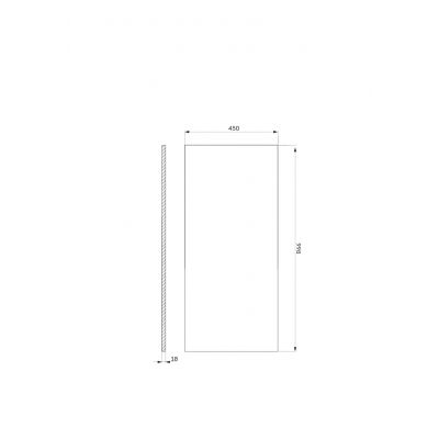 Cersanit Moduo blat 99,8x45 cm dąb hikora S590-124