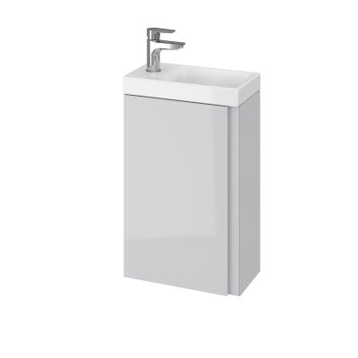 Cersanit Moduo umywalka z szafką 40 cm zestaw meblowy EcoBox biały/szary S801-217-ECO