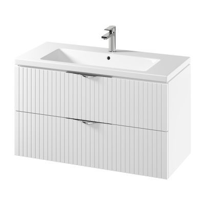 Cersanit Tirso umywalka z szafką 100 cm białą S801-542