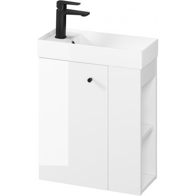 Zestaw Cersanit Larga zestaw 50 cm umywalka z szafką biały (K677005, S932110DSM)