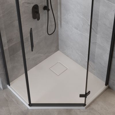 Cersanit Tako brodzik pięciokątny 90x90 cm biały S601-129