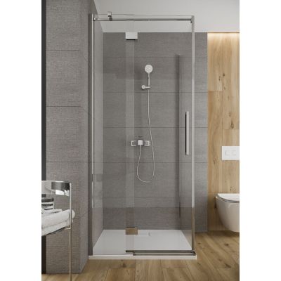 Cersanit Crea drzwi prysznicowe 100 cm prawe chrom/szkło przezroczyste S159-002