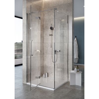 Cersanit Crea drzwi prysznicowe 120 cm lewe chrom/szkło przezroczyste S159-003