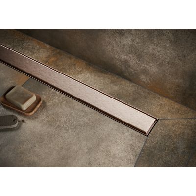 Cersanit Tako odpływ prysznicowy 80 cm miedź szczotkowana S204-060