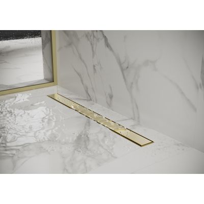 Cersanit Tako odpływ prysznicowy 60 cm złoty mat S204-067