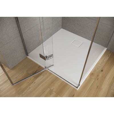 Cersanit Tako Slim brodzik 90x90 cm kwadratowy biały S601-122