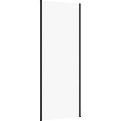 Cersanit Larga ścianka prysznicowa 80 cm czarny/szkło przezroczyste S932-133