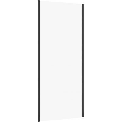 Cersanit Larga ścianka prysznicowa 90 cm czarny/szkło przezroczyste S932-134