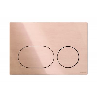 Cersanit Dueto przycisk spłukujący do WC miedź K3003-002