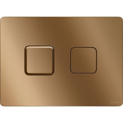 Cersanit Accento Square przycisk spłukujący do WC miedź K3042-005