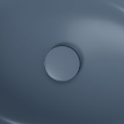 Cersanit Larga korek do umywalki bez przelewu niebieski mat K677-098