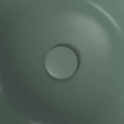 Cersanit Larga korek do umywalki bez przelewu zielony mat K677-097