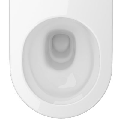 Zestaw Cersanit Inverto miska WC wisząca StreamOn z deską wolnoopadającą biała S701-419