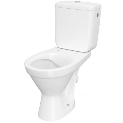 Cersanit MITO Cersania II SimpleOn zestaw WC kompakt z deską wolnoopadającą Slim biały K11-2340