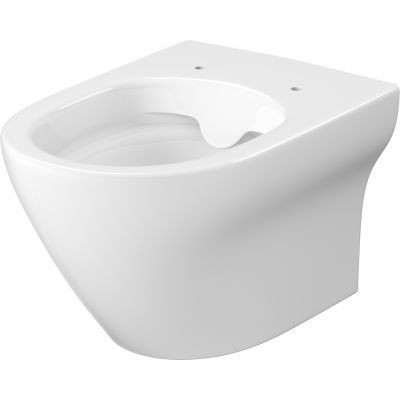 Cersanit Larga Oval miska WC wisząca CleanOn bez kołnierza biała K120-003