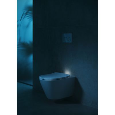 Cersanit Moonway deska sedesowa wolnoopadająca biała K3020-001