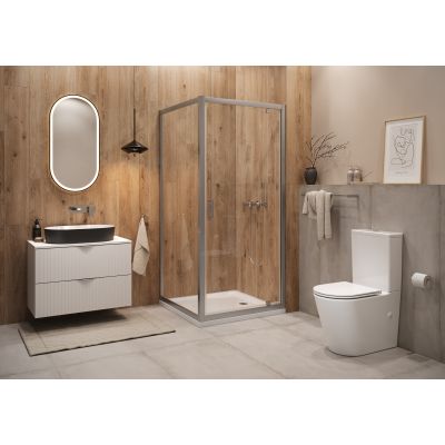 Cersanit Bonica kompakt WC z deską wolnoopadającą ze spłukiwaniem wirowym biały K3028-001