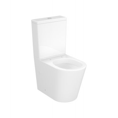 Cersanit Bonica kompakt WC z deską wolnoopadającą ze spłukiwaniem wirowym biały K3028-001