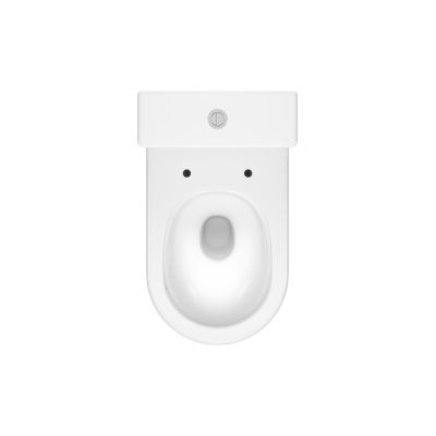 Cersanit Bonica kompakt WC z deską wolnoopadającą ze spłukiwaniem wirowym biały K3028-001