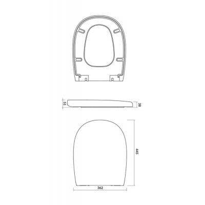 Cersanit Arteco Set 883 miska WC CleanOn z deską wolnoopadającą i stelaż podtynkowy Aqua z przyciskiem spłukującym Enter chrom błyszczący S701-206