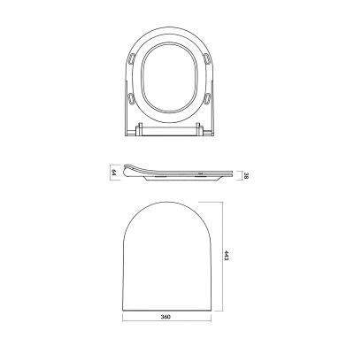 Cersanit City Set B30 Oval miska WC CleanOn z deską wolnoopadającą Slim i stelaż podtynkowy Aqua z przyciskiem spłukującym Accento Circle szkło białe S701-322