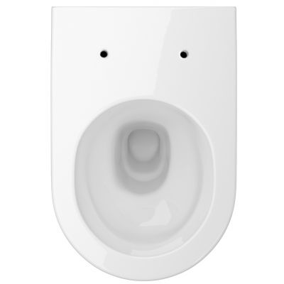 Zestaw Cersanit Inverto miska WC wisząca StreamOn z deską wolnoopadającą biała S701-419