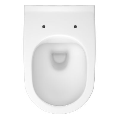 Zestaw Cersanit Zip miska WC wisząca z deską wolnoopadającą i stelaż podtynkowy z przyciskiem spłukującym chrom błyszczący S701-561