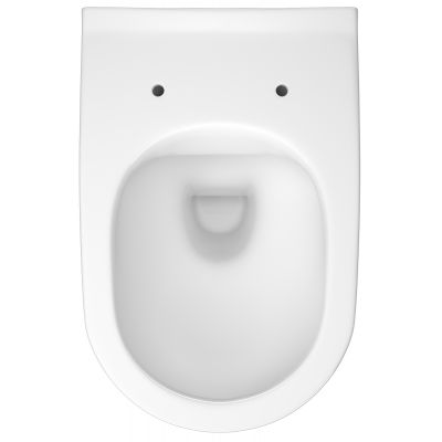 Mito Zip miska WC z deską wolnoopadającą wisząca bez kołnierza biały S701-565