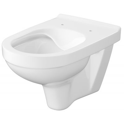 Zestaw Cersanit Zip miska WC wisząca SimpleOn z deską wolnoopadającą Slim biały S701-567