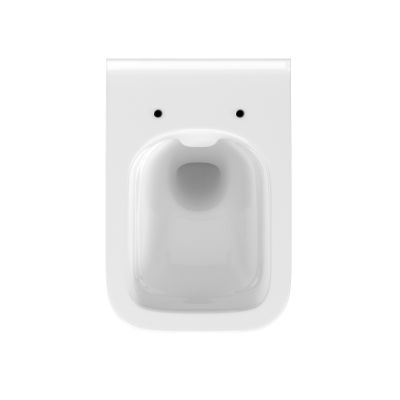 Zestaw Cersanit Crea miska WC Clean wisząca On z deską wolnoopadającą Slim EcoBox biały S701-213-ECO