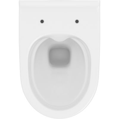 Cersanit Mille miska WC wisząca Clean On z deską wolnoopadającą Slim EcoBox biały S701-453-ECO