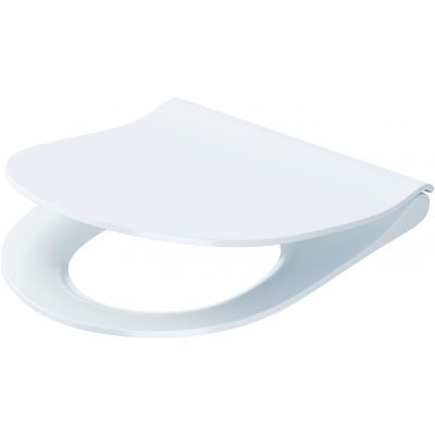 Zestaw Cersanit Zen miska WC Clean On z deską wolnoopadającą Slim EcoBox biały S701-582