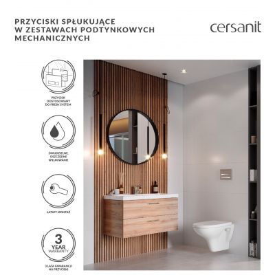 Cersanit zestaw stelaż z przyciskiem S701-779