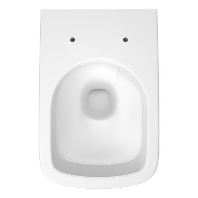 Cersanit City miska WC z deską wolnoopadającą wisząca bez kołnierza spłukiwanie wirowe biały połysk S701-884