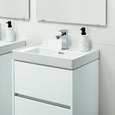 Cersanit Crea umywalka z szafką 60 cm zestaw meblowy biały S801-278