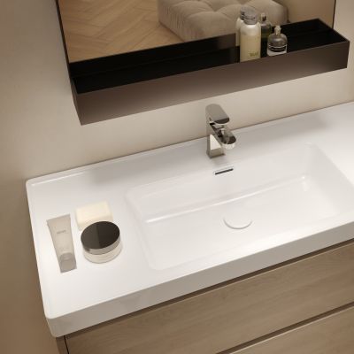 Cersanit Crea umywalka z szafką 100 cm zestaw meblowy biały S801-280