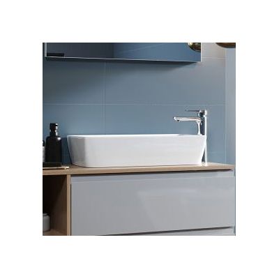 Cersanit City umywalka 51x36 cm nablatowa biała K35-048