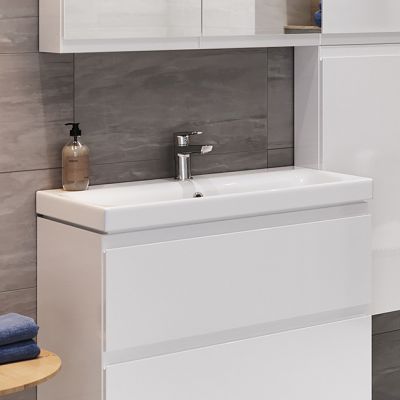 Cersanit Moduo umywalka 60x38 cm meblowa Slim EcoBox biała K116-010-ECO