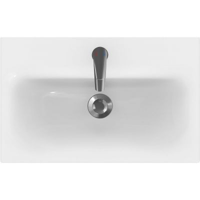 Cersanit Moduo umywalka 60x38 cm prostokątna meblowa biała połysk K116-010