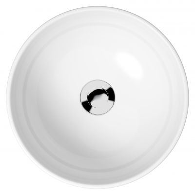 Cersanit Moduo umywalka 35 cm nablatowa okrągła EcoBox biała K116-047-ECO
