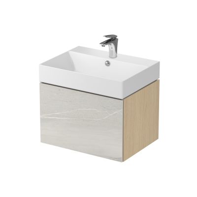 Cersanit Inverto umywalka 60x45 cm meblowa biała K671-005