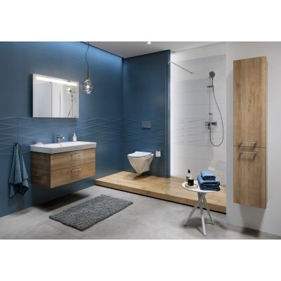 Cersanit Mille umywalka 81x48,5 cm prostokątna ścienna-meblowa biała K675-003