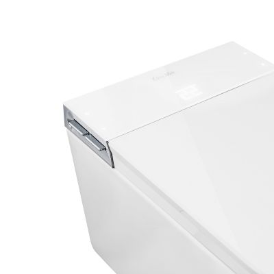 Clean Wave Breeze toaleta myjąca wisząca bez kołnierza ze spłukiwaniem wirowym biała CWB700