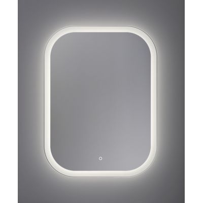 Dubiel Vitrum Indigo lustro 60x80 cm prostokątne z oświetleniem LED