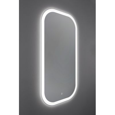 Dubiel Vitrum Indigo lustro 50x100 cm prostokątne z oświetleniem LED